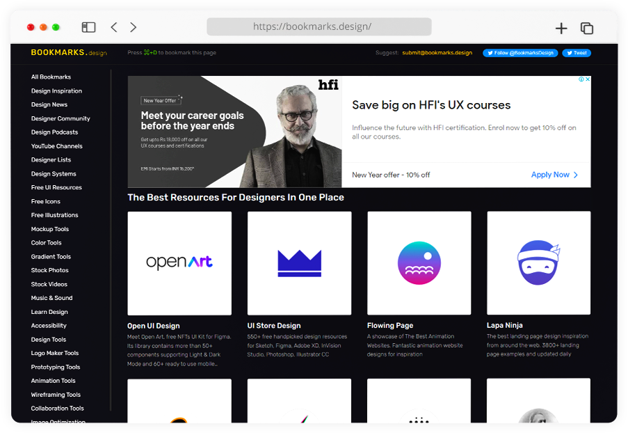 Design Resources Directory Sites 7 bookmarksdesign