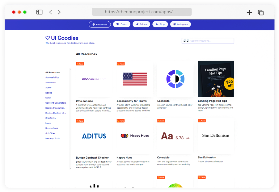 Design Resources Directory Sites 3 uioodies