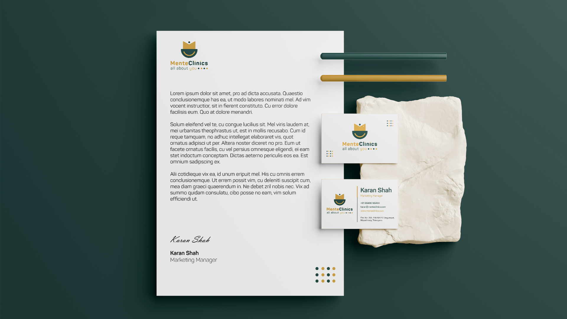 letterhead mente
